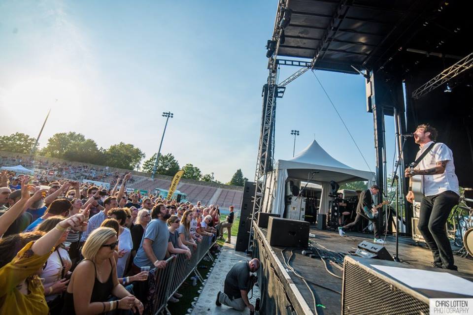Frank Turner at Breese Stevens Field.