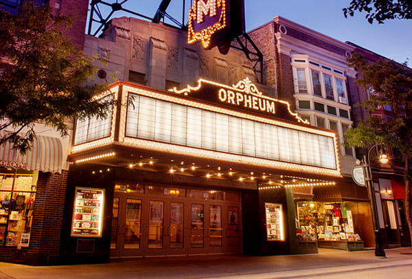 The Orpheum Theater is a centerpiece of downtown Madison.