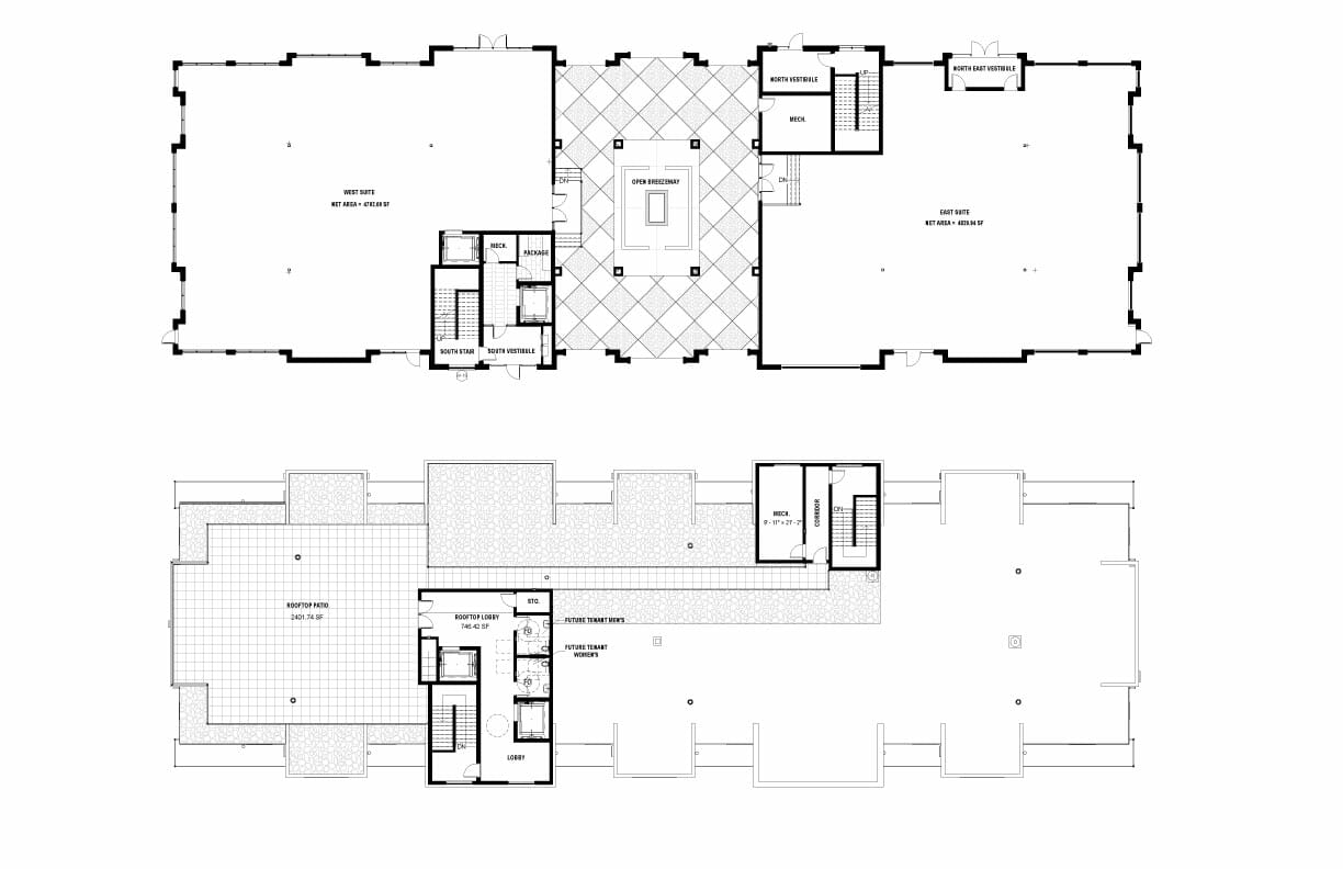 Retail floorplans