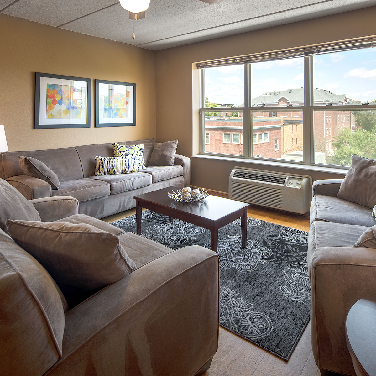 A photo of a living room at 244 on Gilman